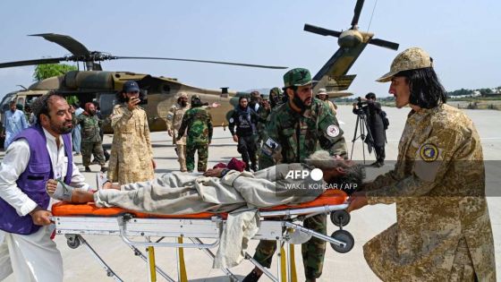 Plus de 800 morts et 2700 blessés dans un séisme en Afghanistan