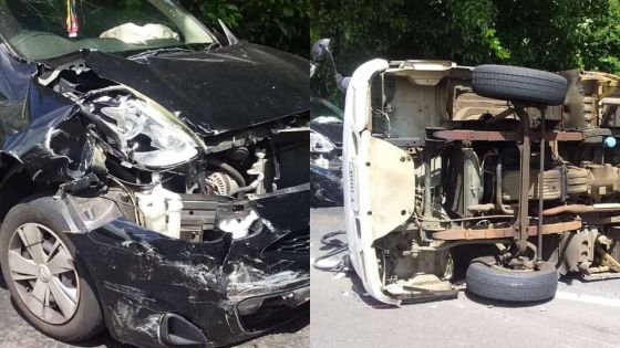 Beaux-songes : un accident entre une voiture et un camion fait 5 blessés légers