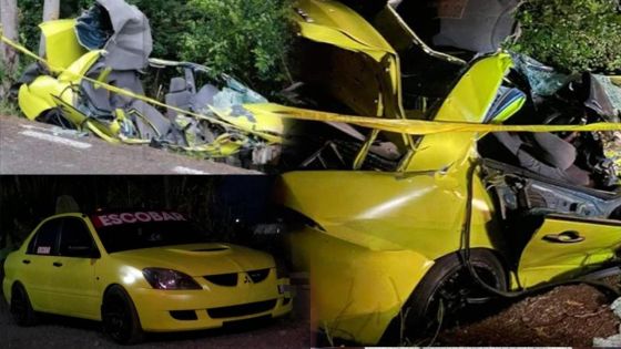 Roches-Noires : fin tragique pour un jeune conducteur