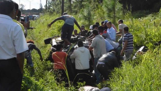 Accident : un couple tué alors qu’il se rendait à Plaisance pour déposer sa fille et son gendre 
