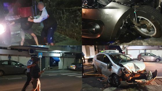 «Li ti sou» - un chauffard ivre tente de s’enfuir après un accident à la rue Labourdonnais - la scène filmée