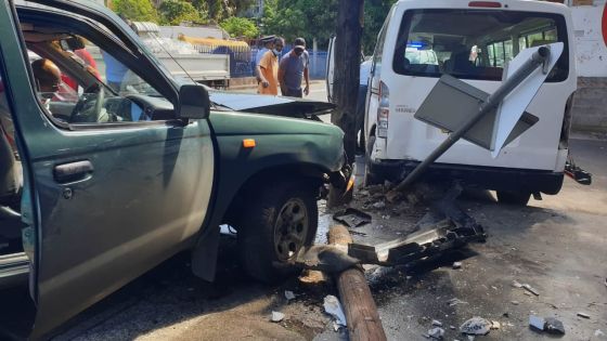 Accident à Grande-Rivière-Nord-Ouest 