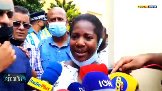 Recount : Adebiro confirme avoir été devancée de 80 voix par Collendavelloo