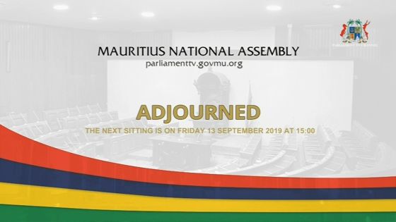 Assemblée nationale – les parlementaires en vacances jusqu’au 13 septembre 