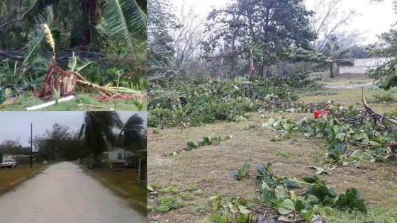 Alcide s’éloigne d’Agalega 