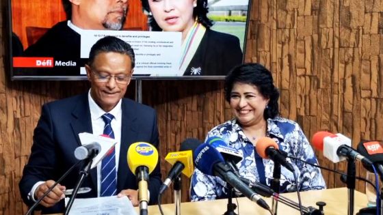 Rapport de la Commission d'enquête : Ameenah Gurib-Fakim face à la presse