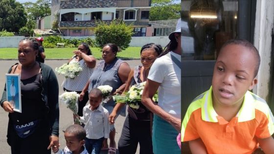 Agnès, la mère du petit Clarino : «Enn douler enorm, pena mo…»