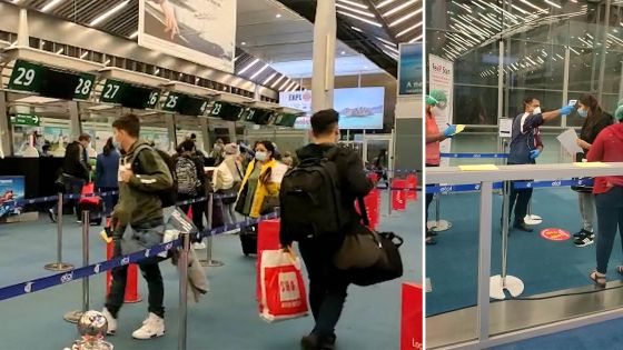 154 Mauriciens sont rentrés au pays ce dimanche