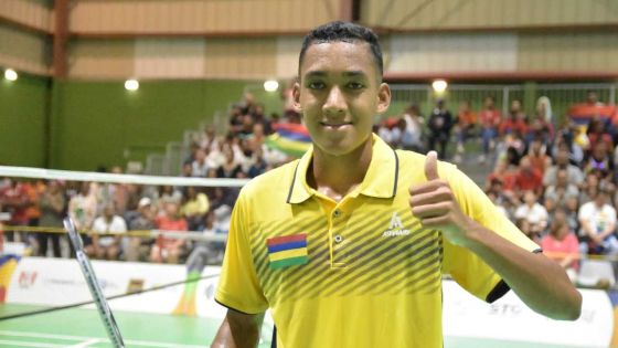 JIOI : « Tout est dans la préparation. On s’est entraîné assez dur», confie Alexandre Bongout, le badiste mauricien