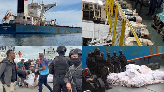 Saisie record de cocaïne sur l’Alpha Bravery : la drogue découverte lors d’un exercice de maintenance dans la salle des moteurs