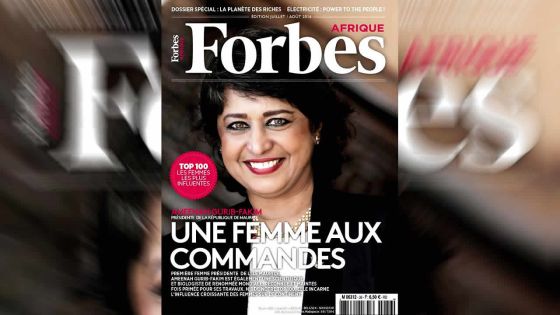 Ameenah Gurib-Fakim «femme la plus influente d’Afrique»