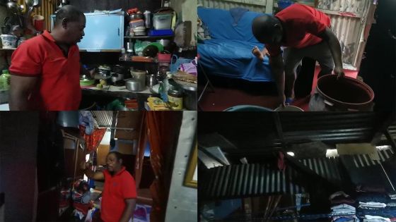 Il souhaite avoir une maison qui lui permettra d’affronter les intempéries paisiblement