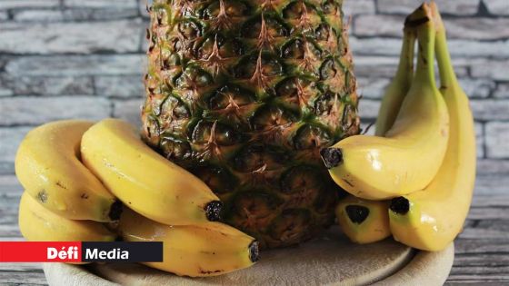 Fruits locaux : 17 000 tonnes de bananes et d’ananas produites en un an