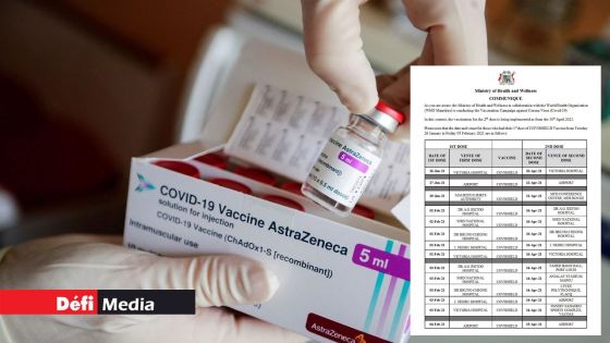 Vaccin AstraZeneca : voici le calendrier pour la seconde dose