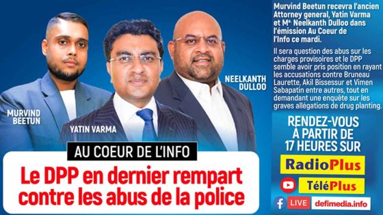 Au Cœur de l’Info : le DPP, dernier rempart contre les “abus” de la police