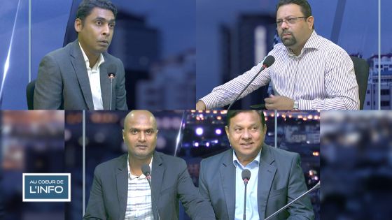 Au Cœur de l’Info : face-à-face Avinash Teeluck/Khushal Lobine ce vendredi