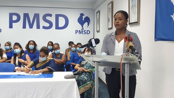 Aurore Perraud très critique envers le PM et la ministre Kalpana Koonjoo Shah sur les violences sur la femme