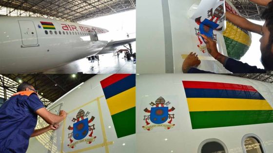 Vol papal : Le Shepherd One dévoilé par Air Mauritius