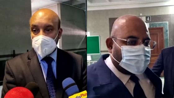 Achat de Molnupiravir/ Tocilizumab: Brijendrasingh Naeck et Doorgeshsing Jawaheer libérés sous caution, voici la réaction des avocats