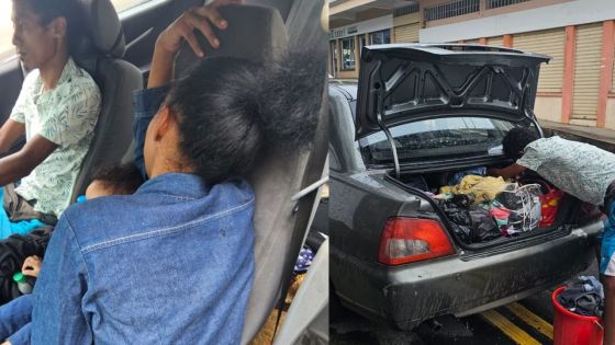 Baie-du-Tombeau : sans toit, un couple et son enfant de 2 ans dorment dans une voiture 