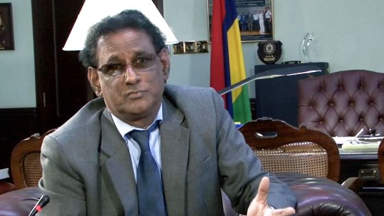 Le président de la République par intérim, Barlen Vyapooree, se confie avant son départ