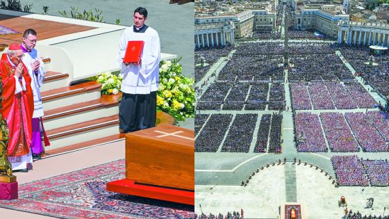 Funérailles du pape François À Rome, Mgr Maurice Piat salue «une très belle cérémonie»