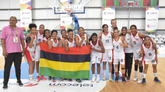 [Images] JIOI - Basketball : médaille de bronze pour Maurice dans le tableau féminin