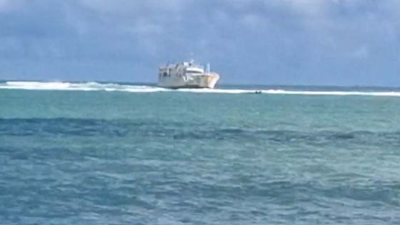 Pointe-aux-Sables : un bateau de pêche taïwanais s’est échoué 