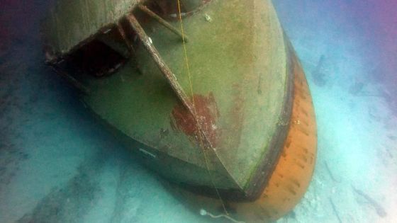 L’épave du Sir Gaëtan inspectée et photographiée par des experts 