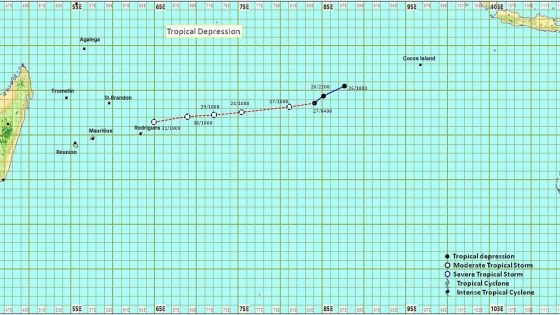 Météo : Batsirai pourrait devenir une tempête tropicale sévère et passer à 100 km de Rodrigues  