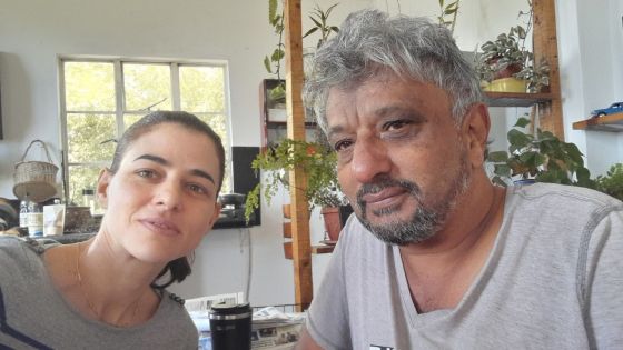 Joanna Bérenger a rendu visite à Narain Jasodanand