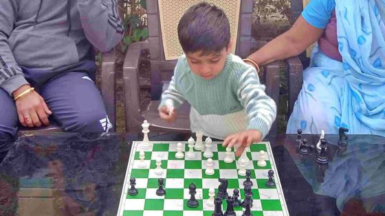 Sarwagya, 3 ans : un prodige des échecs bat un record mondial
