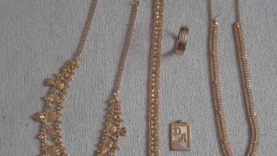 La cache du voleur de bijoux de mariage se trouvait dans un terrain vague