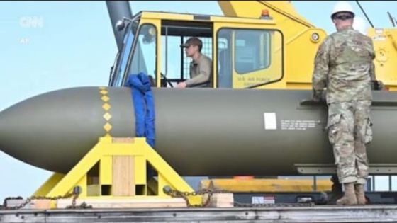 GBU-57, la bombe anti-bunker larguée par les Américains en Iran