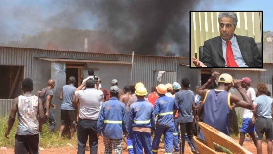 Incendie à Baie-du-Tombeau : «Reloger les familles sinistrées dans les 'low income units' à Cité Florida», suggère Arvin Boolell