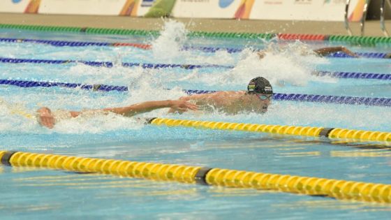JIOI – Natation : le bronze pour Bradley Vincent 