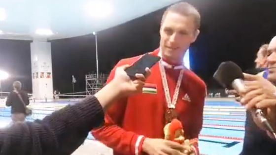 JIOI – Natation : Bradley Vincent se confie 