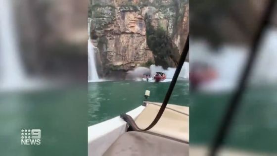 Brésil : au moins 7 morts après une chute de rochers dans un lac touristique