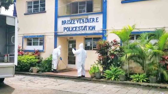 Covid-19 : le poste de police de Brisée Verdière décontaminé  