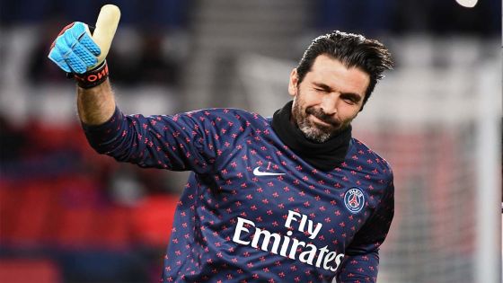 Le gardien Gianluigi Buffon quitte le PSG