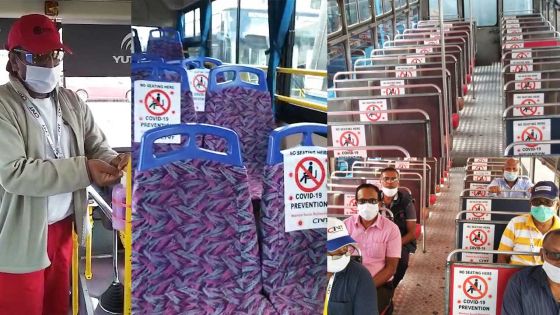 Messieurs, dames, voici comment vous devrez désormais prendre place dans le bus !