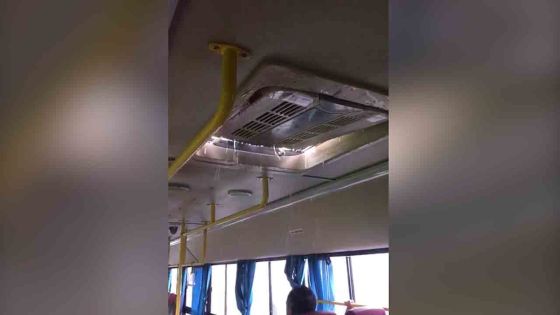 Fortes pluies : un autobus de la CNT prend l’eau