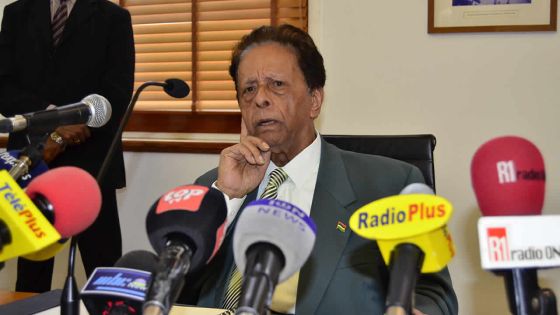Pravind Jugnauth Premier ministre ? «Pena lot choix», affirme sir Anerood Jugnauth