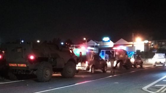 Camp-Levieux : Gaz lacrymogène et projectiles lancés sur des manifestants.