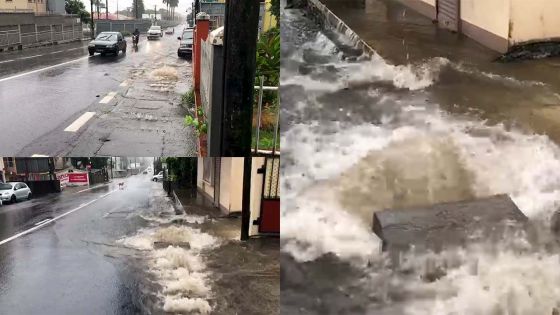 À Candos : les trottoirs impraticables à proximité de l’hôpital Victoria 