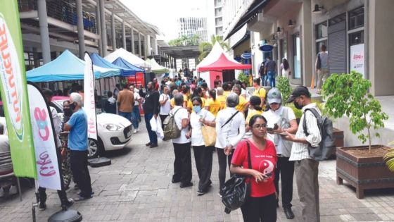 Caravane de santé : Santé et bien-être au rendez-vous au Port-Louis Waterfront