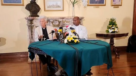 Manif contre le père Grégoire devant l’évêché : réaction du Cardinal Maurice Piat