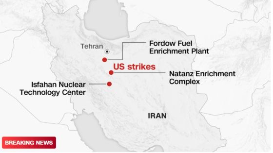 Les Etats-Unis ont mené une attaque sur trois sites nucléaires iraniens 