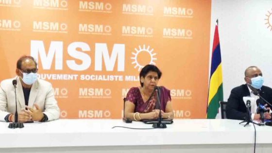 Suivez la conférence de presse du MSM