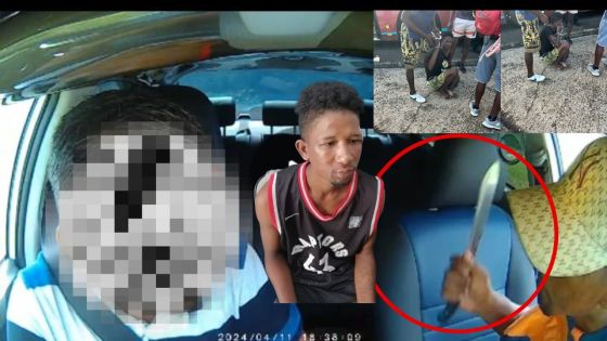 Taximan menacé au couteau : en images, ce qui s'est passé dans la voiture et l'arrestation du suspect